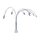 Large Italian luminaire with 7 arms 1970