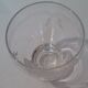 Série de verres à appéritifs début XXème en verre gravé