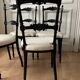 4 Napoleon III flying chairs