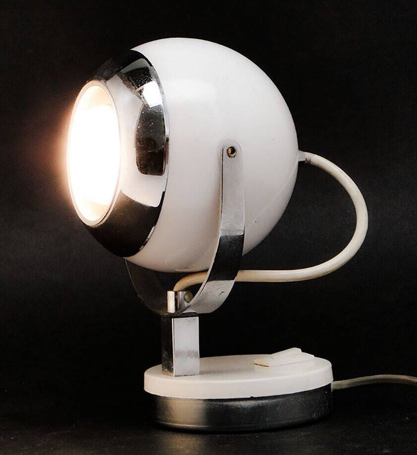 Polish bedside lamp, 1980s