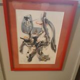 Watercolor signed reverdy