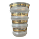 Vase Art Déco doré