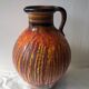 Saint Clement glazed ceramic 60s pitcher