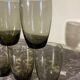 Vintage smoked glass