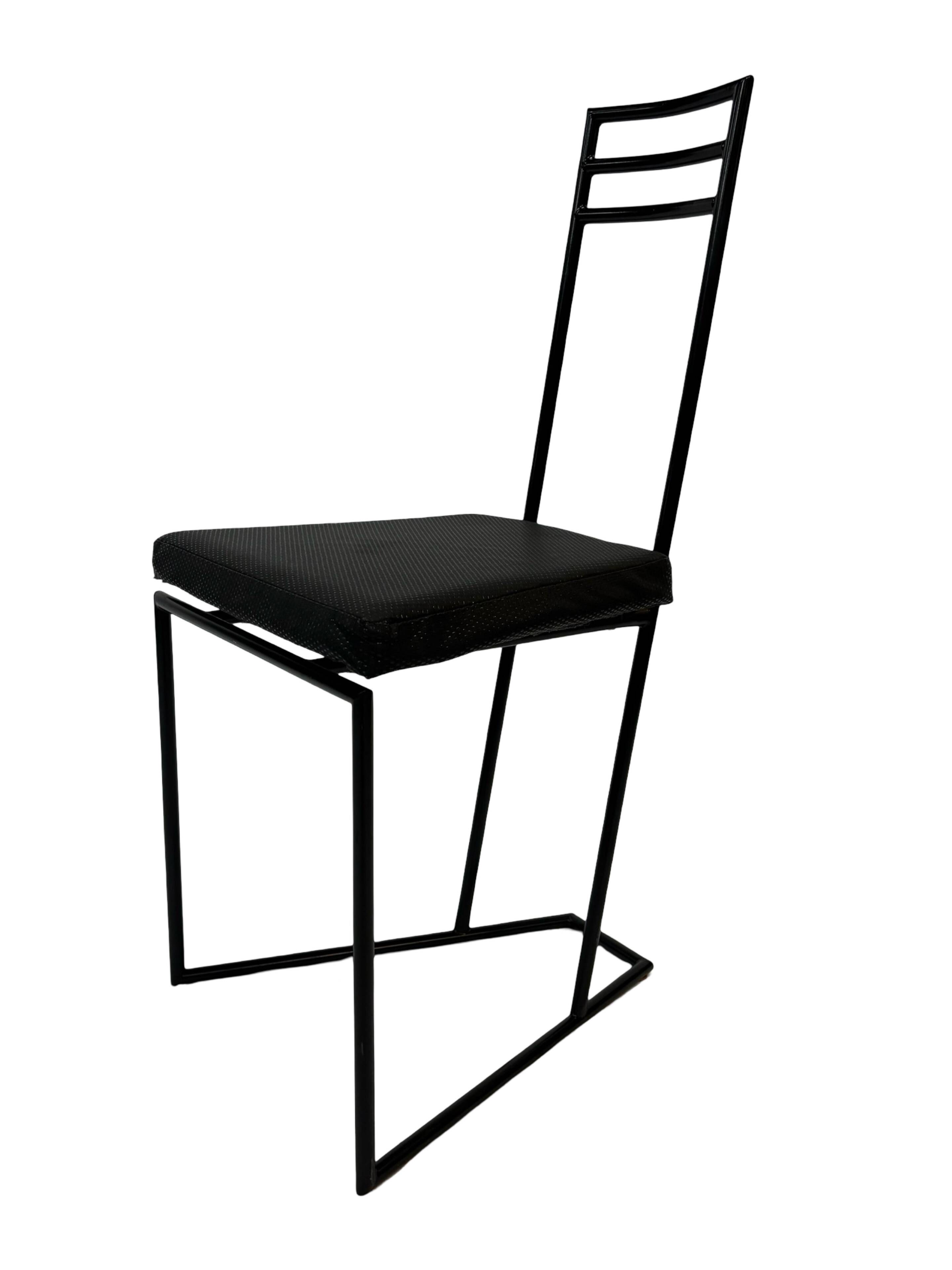 Vintage chair minimalist design 80's