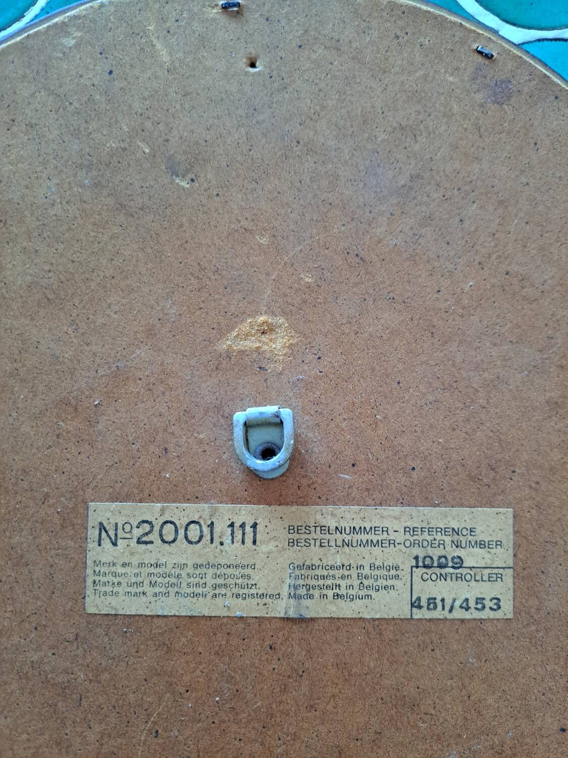 Vintage gilded wooden mirror