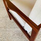 Vintage Scandinavian Teak Armchair, Circa 60's