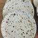 6 plates signed Gustave Tiffoche vintage pyrite glazed stoneware