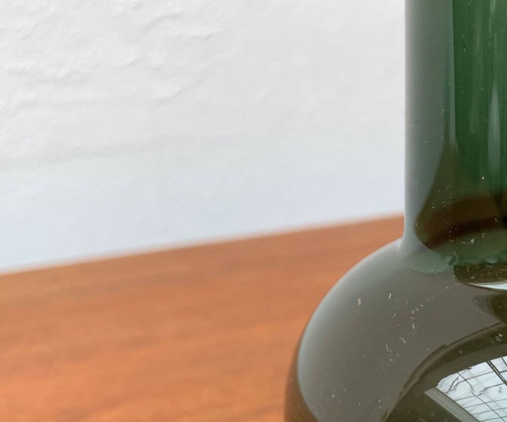 Mid-century German minimalist glass vase by Gral, 1960s.