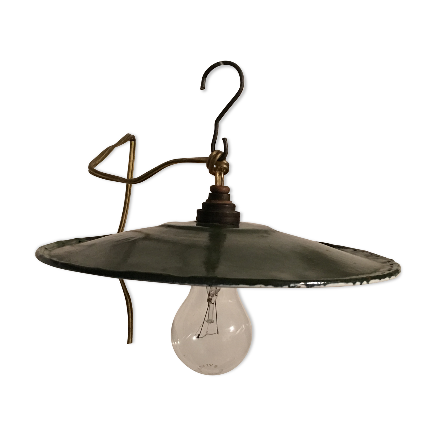 Hanging lamp bowl 50 years