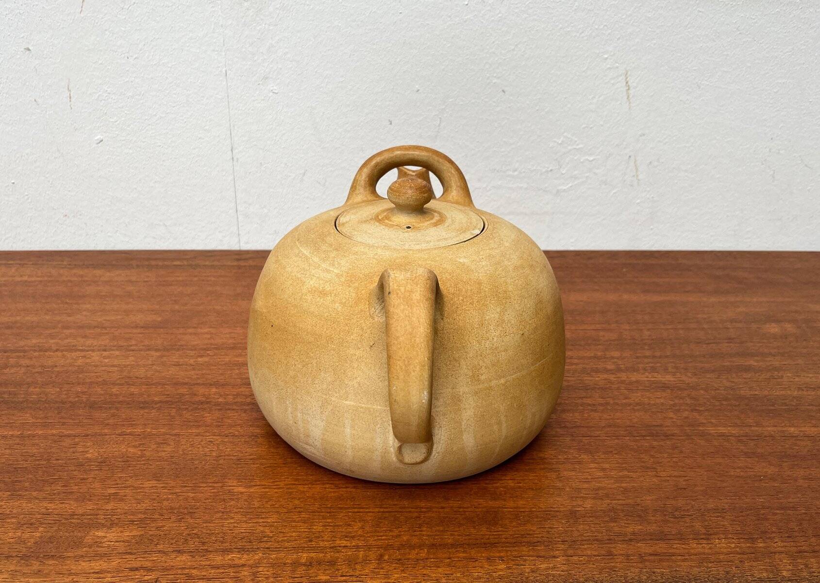 Teapot Studio Denmark Large Mid-Century by Herman A. Kähler for Kähler, 1960s