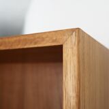 Ash bookcase, Danish design, 1960s, designer: Børge Mogensen