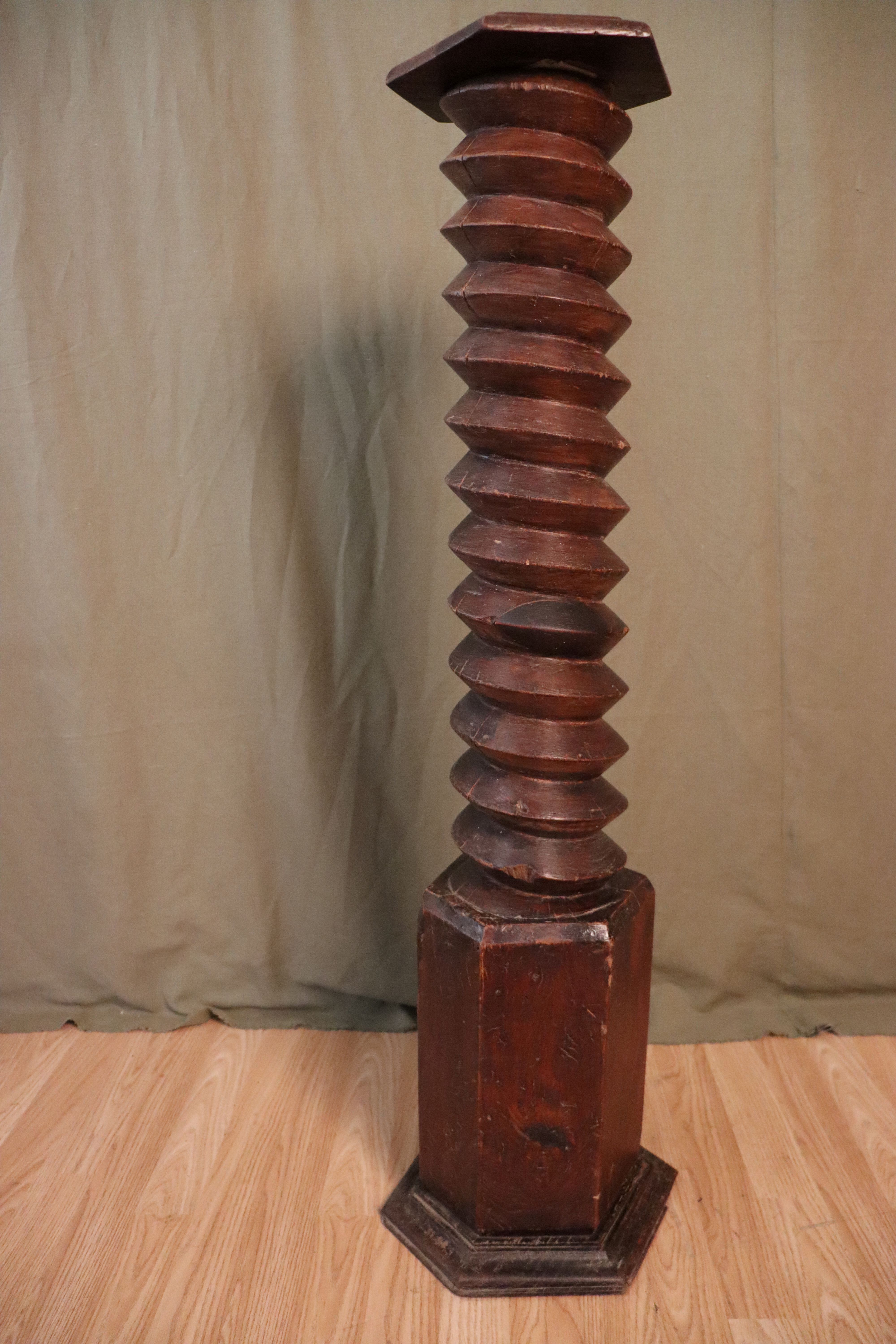 Old press screw