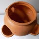 Sandstone flowerpot (25 cm)