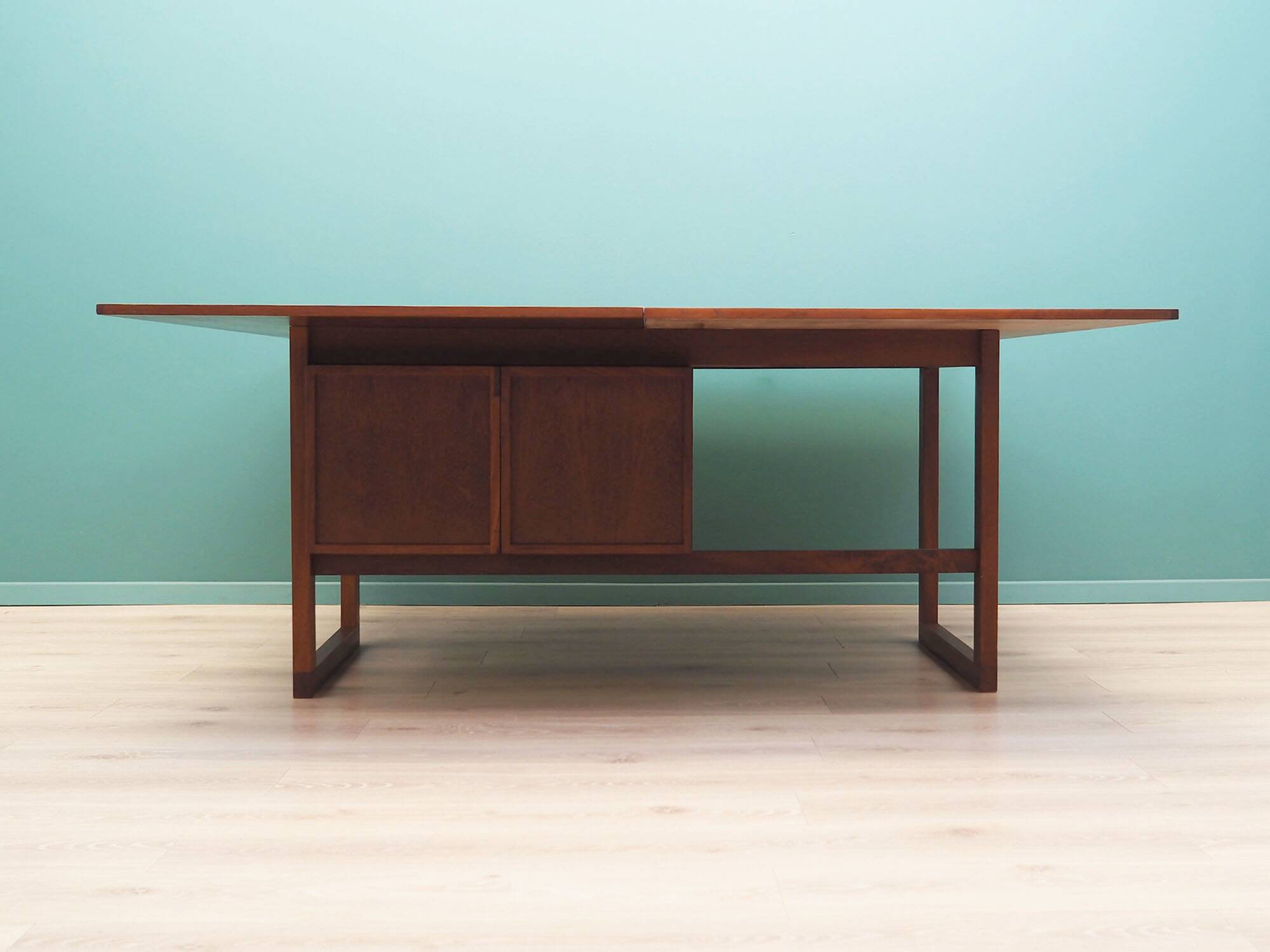 Teak desk, Danish design, 1970s, production: Denmark