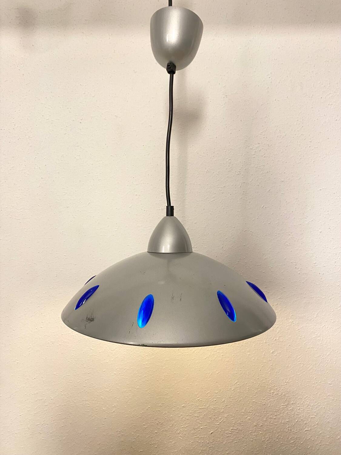 Space age ovni/ufo pendant light by Igor Paris vintage