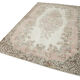 Hand-knotted vintage turkish beige rug 170 cm x 290 cm