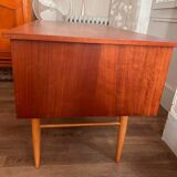 Vintage 60s mahogany desk