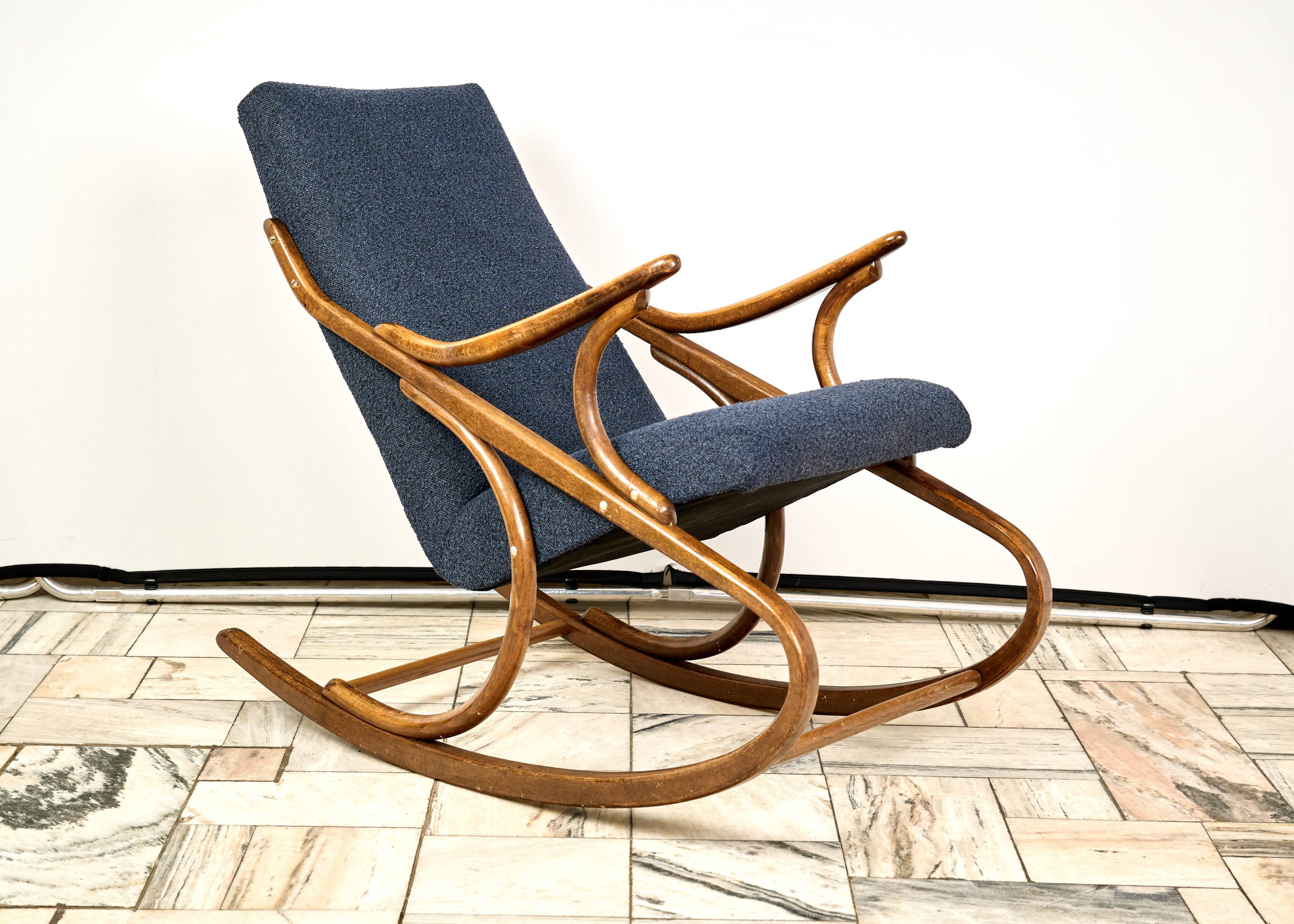 Bentwood Rocking Chair from Ton, 1960s, Czecoslovakia