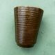 Vintage lot de 3 verres gobelets Digoin en grès