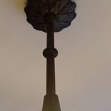 Peacock chandelier by Muller and Brothers in Lunéville