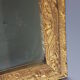 Ancien miroir doré Art nouveau 60x50 cm