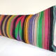 Kilim cushion cover with stripes