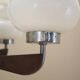 Wooden chandelier, Danish design, 1970s, production: Denmark