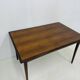 Table à manger extensible vintage en bois, années 60