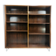 Danish rosewood bookcase cabinet 60s 70s mid century
