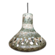 Midcentury ceramic fat lava vintage pendant lamp