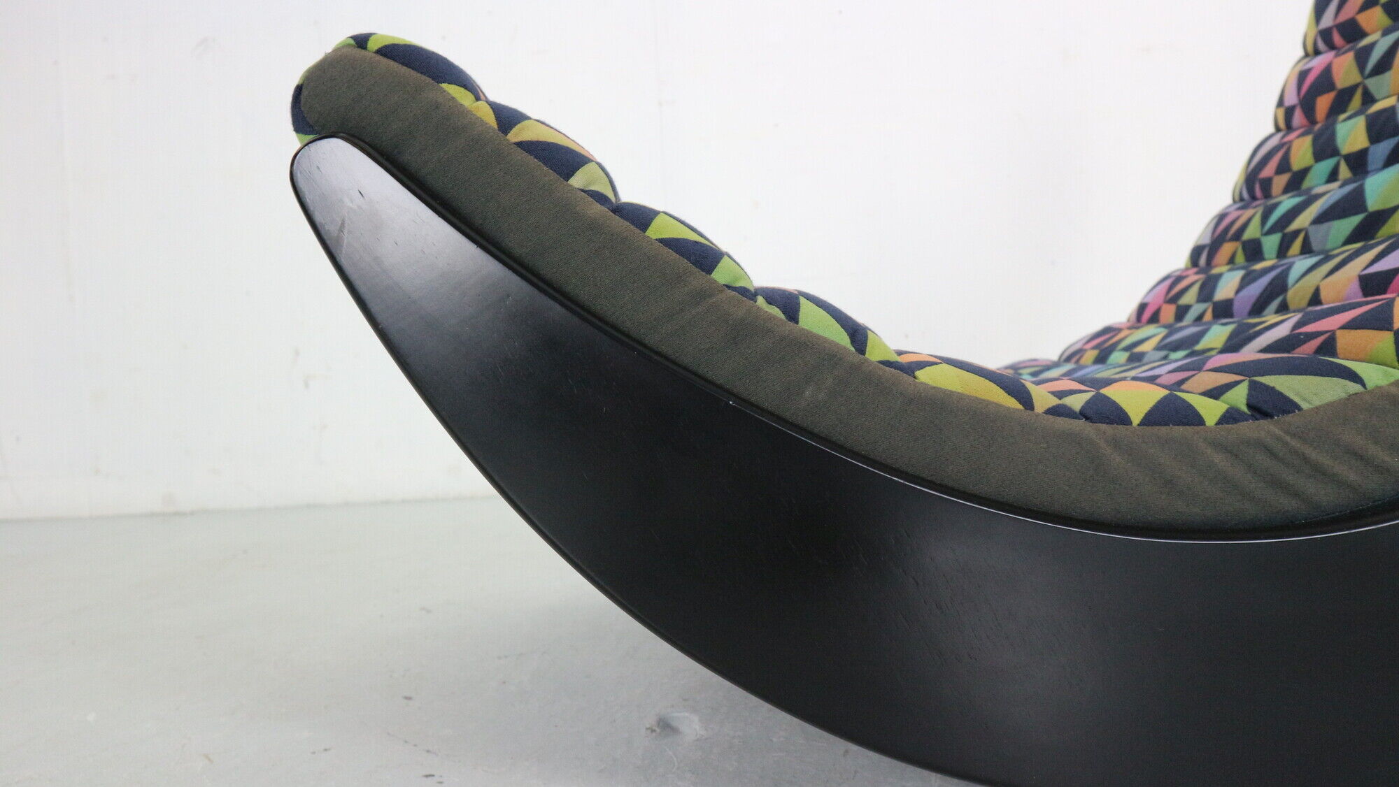 Verner Panton "Relaxer 2" Rocking Chair by Rosenthal, 1970s Denmark