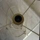 David Lange table lamp in plexiglass