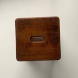 Tabouret / table d'appoint en bois massif