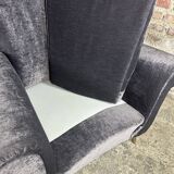 Pair of vintage italian armchairs 1950 by Isa Bergamo