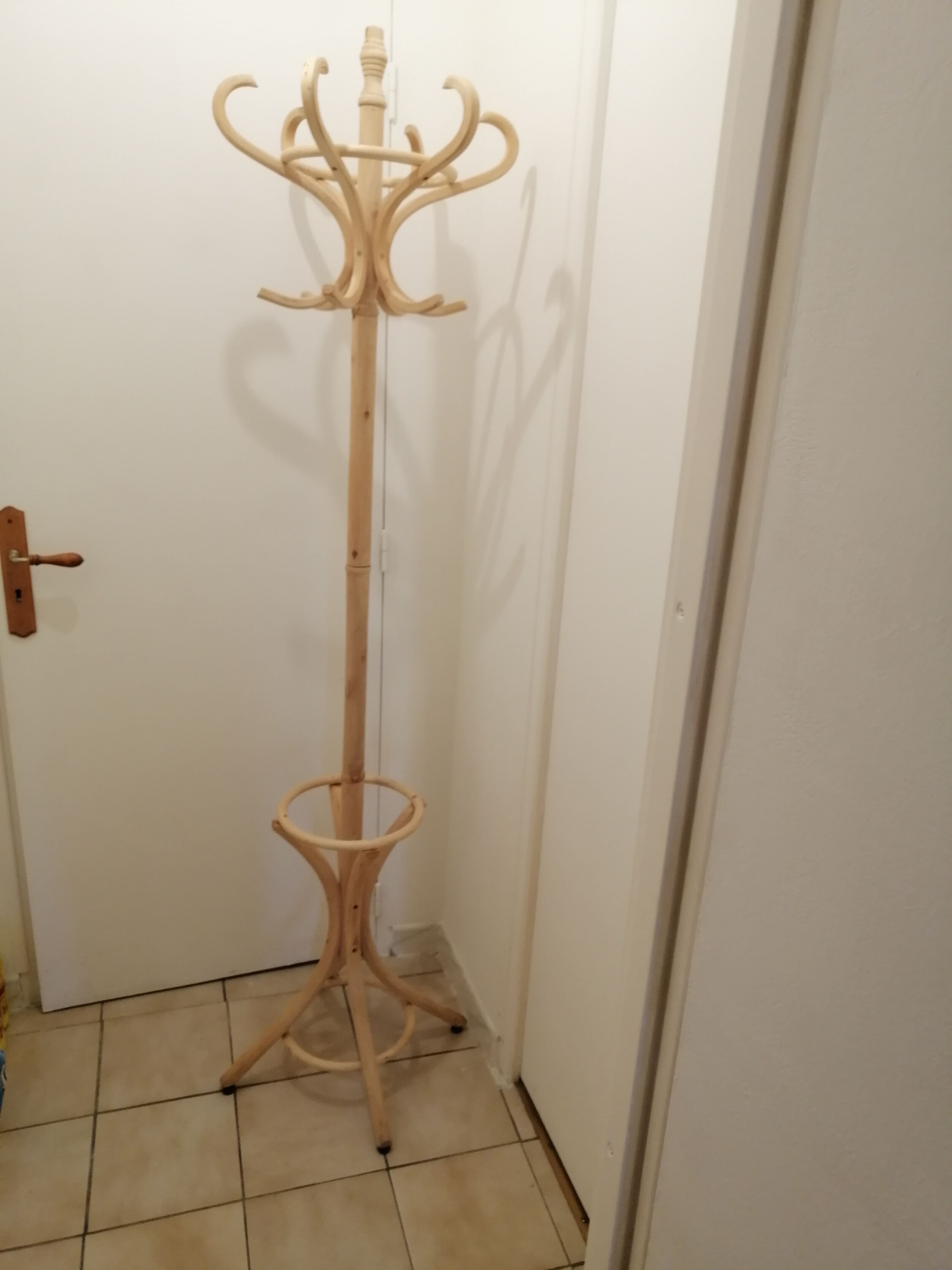 Porte manteau perroquet vintage