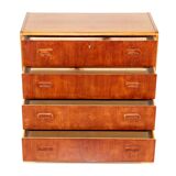 Scandinavian teak chest of drawers, Sweden, 1960