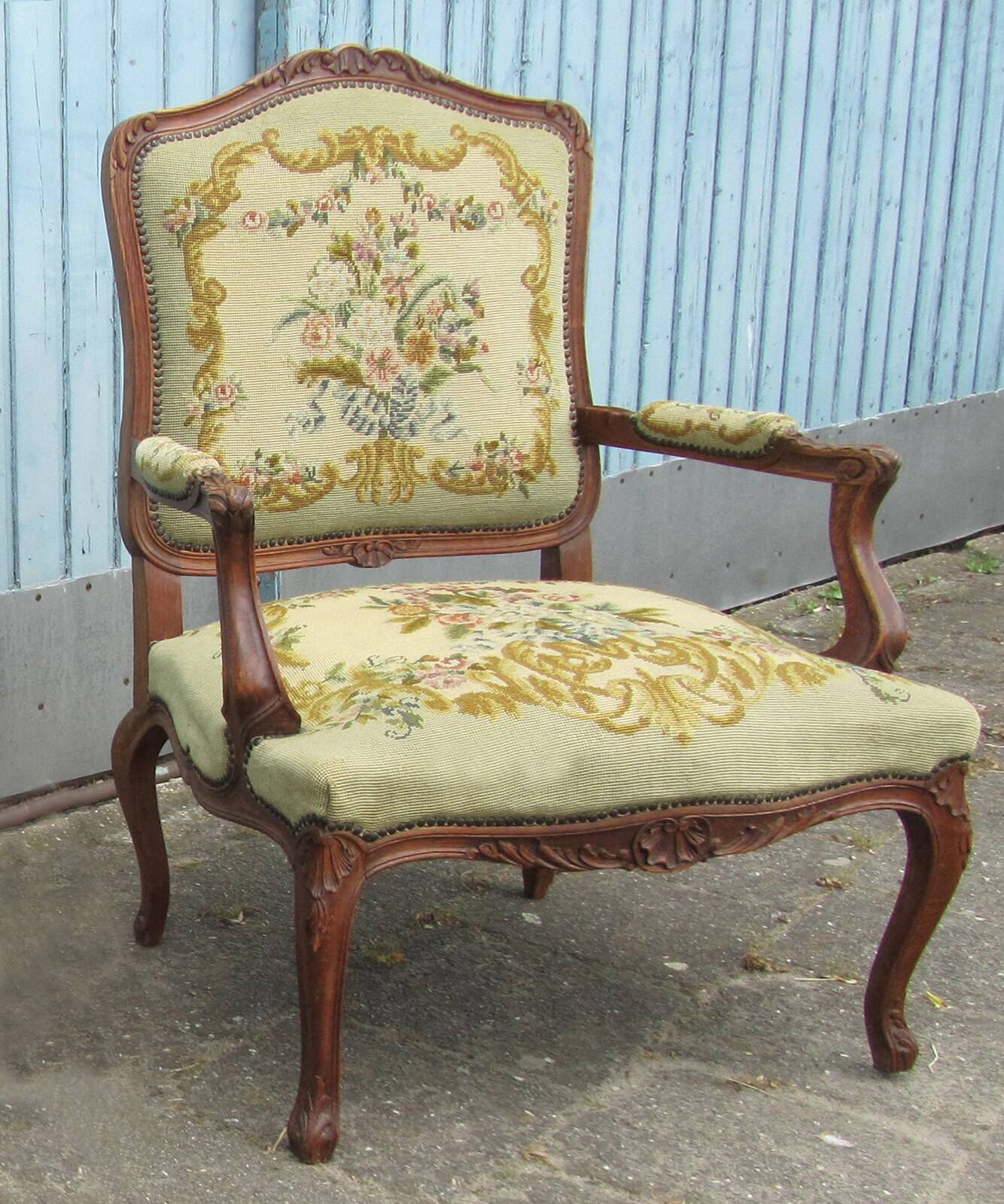 Fauteuil Armchair  d'époque Louis XV 18th Century