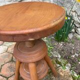 Vintage Adjustable Screw Stool
