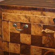 Commode parquetry marqueterie continentale circa 1780