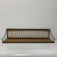 Wall floor in iron and rattan