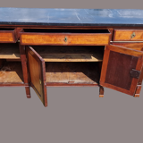 Enfilade early nineteenth fossilized marble top
