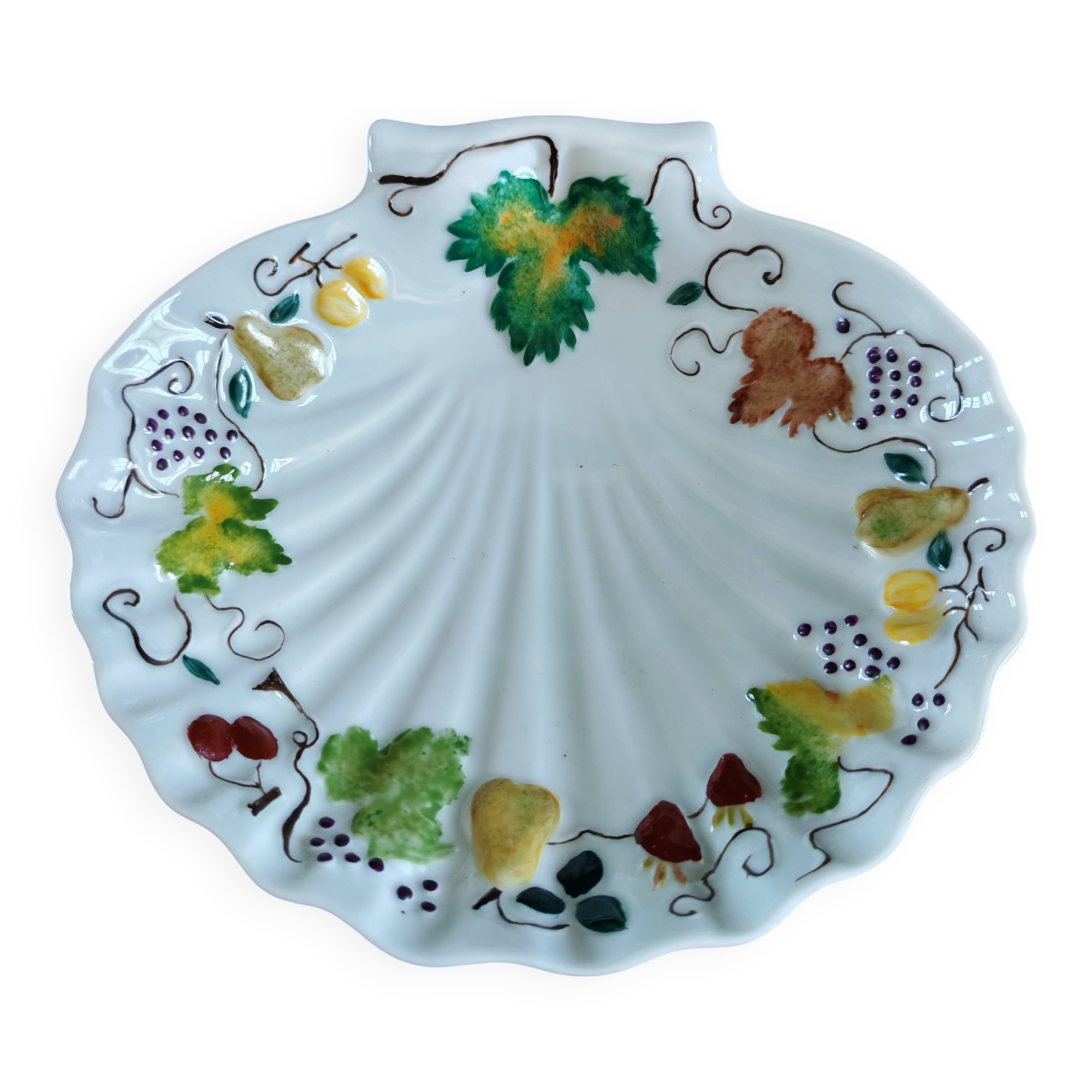 Philippe Deshoulières Limoges shell dish