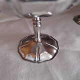 6 coupes à dessert glace en inox