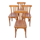 Set of 4 Baumann bistro chairs