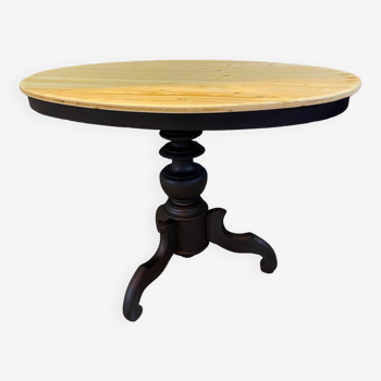 Renovated pedestal table