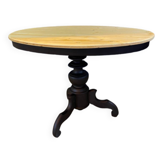 Renovated pedestal table