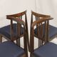 4 chaises année 60/70 M. Zieliński type 200/100B