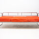 Bauhaus chromed sofa by Robert Slezák, 1930s, Czechoslovakia