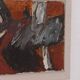 Original Swedish oil on canvas – “Fjällsida” by Sixten Fager – vintage & framed – 45 × 75.5 cm